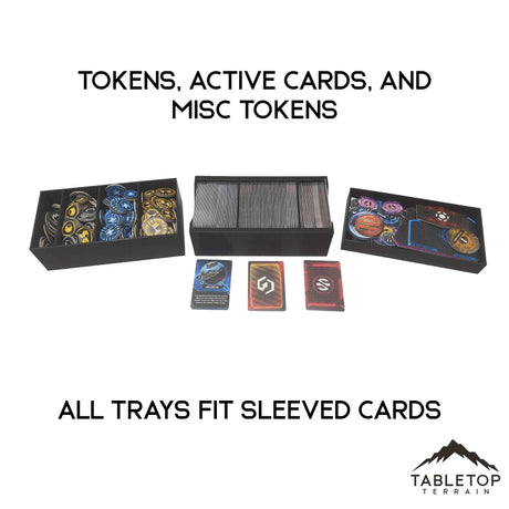 Tabletop Terrain Board Game Insert Ultimate Twilight Imperium 4 + PoK Insert/Organizer