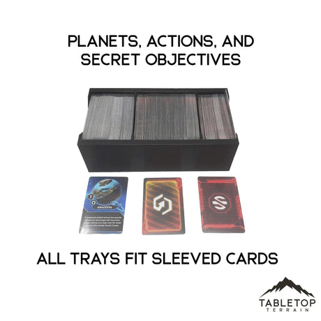 Tabletop Terrain Board Game Insert Ultimate Twilight Imperium 4 + PoK Insert/Organizer