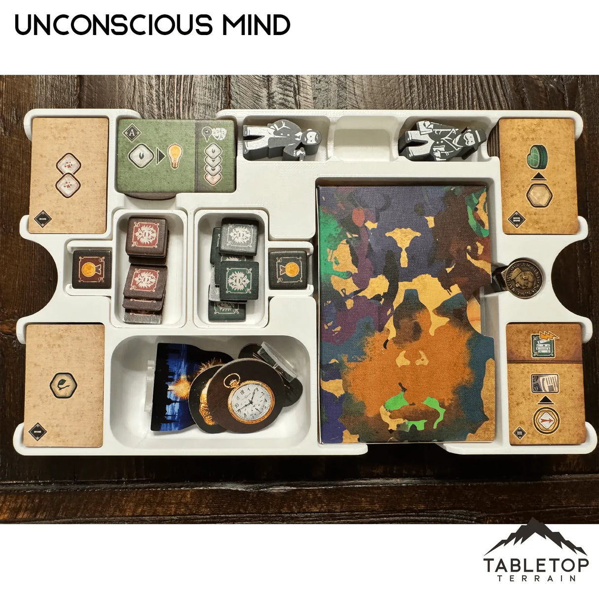 magsafe card sleeve Unconscious Mind Board Game Insert / Organizer – Tabletop Terrain main image 1