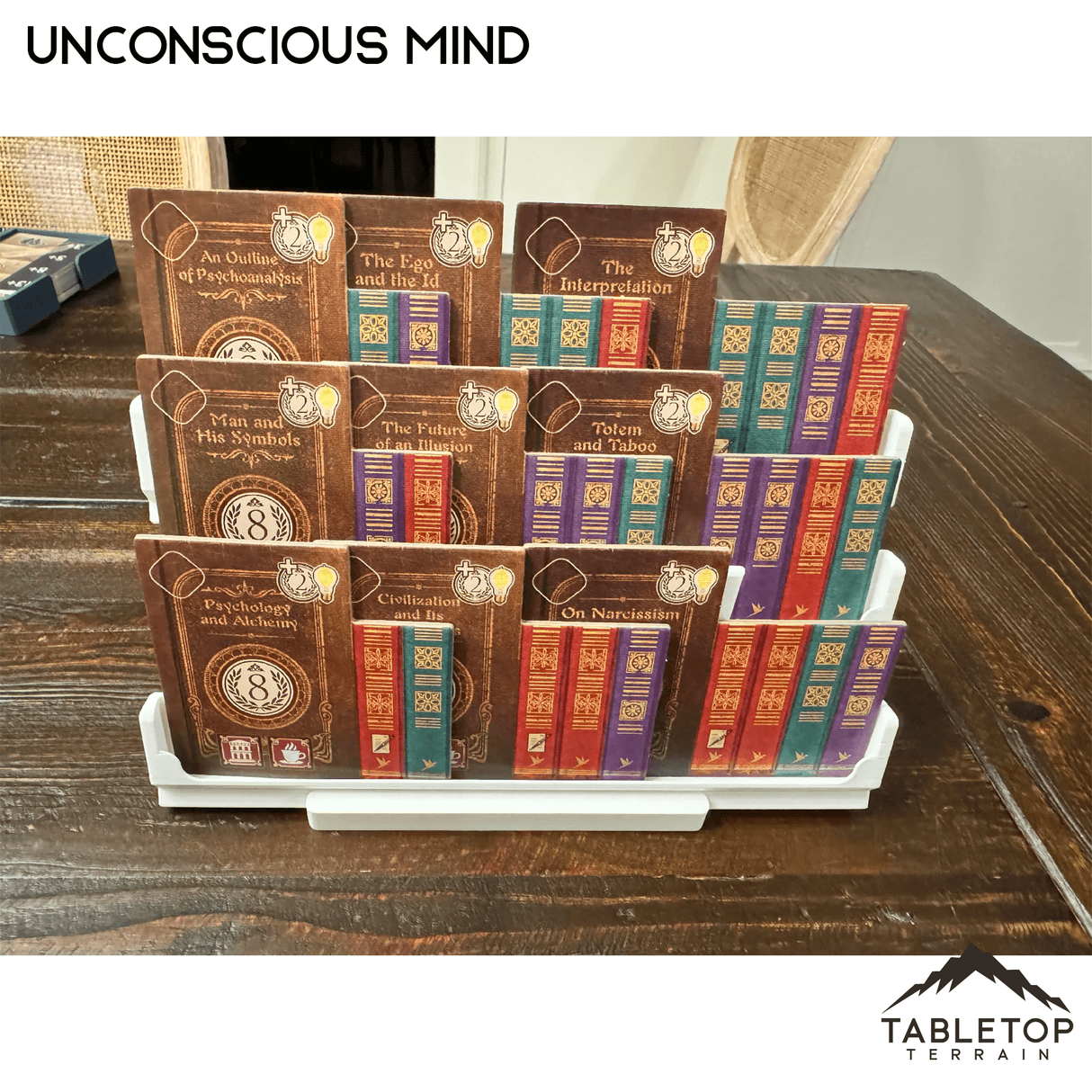 Tabletop Terrain Board Game Insert Unconscious Mind Board Game Insert / Organizer