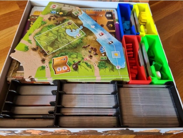 Tabletop Terrain Board Game Insert Viscounts of the West Kingdom Big Box Board Game Insert / Organizer