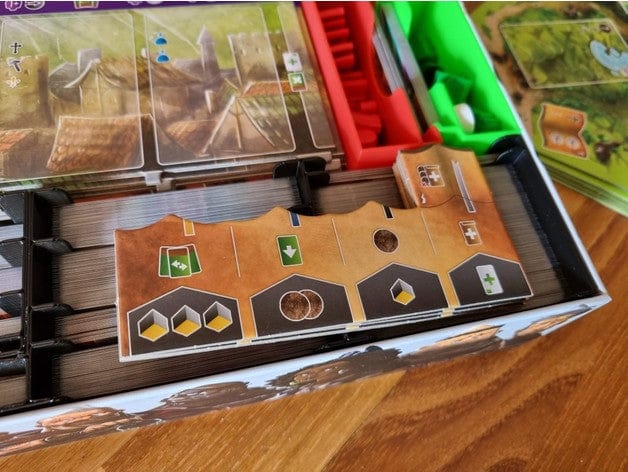 Tabletop Terrain Board Game Insert Viscounts of the West Kingdom Big Box Board Game Insert / Organizer
