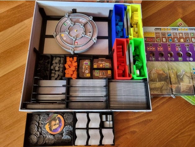 Viscounts of the West Kingdom Big Box Board Game Insert / Organizer –  Tabletop Terrain