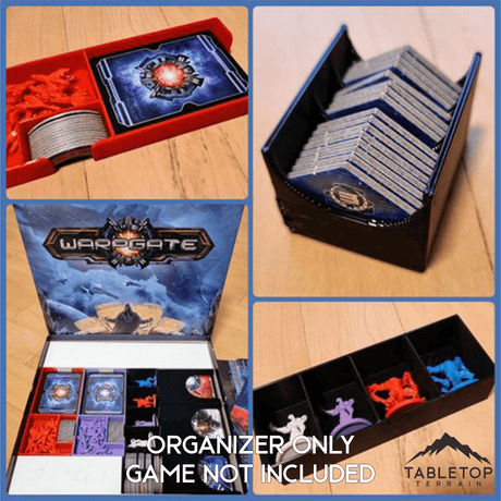 Tabletop Terrain Board Game Insert Warpgate Beyond + Expansion Board Game Insert / Organizer