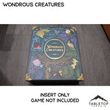 Tabletop Terrain Board Game Insert Wondrous Creatures & expansions Board Game Insert / Organizer