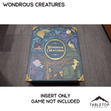 Tabletop Terrain Board Game Insert Wondrous Creatures & expansions Board Game Insert / Organizer