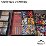 Tabletop Terrain Board Game Insert Wondrous Creatures & expansions Board Game Insert / Organizer