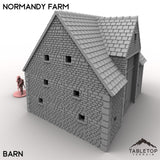 Tabletop Terrain Building 32mm / Barn Normandy Farm