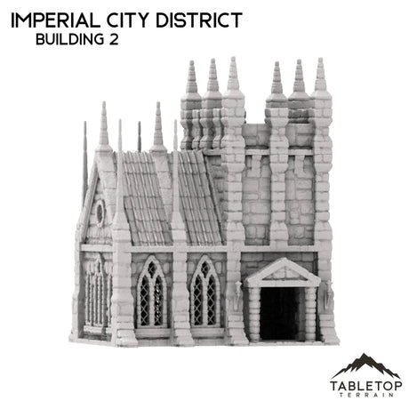 Tabletop Terrain Building 32mm / Building 2 Imperial City District