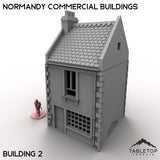 Tabletop Terrain Building 32mm / Building 2 Normandy Commercial Buildings