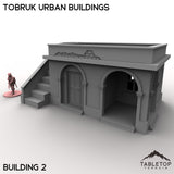 Tabletop Terrain Building 32mm / Building 2 Tobruk Urban Buildings