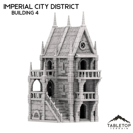 Tabletop Terrain Building 32mm / Building 4 Imperial City District