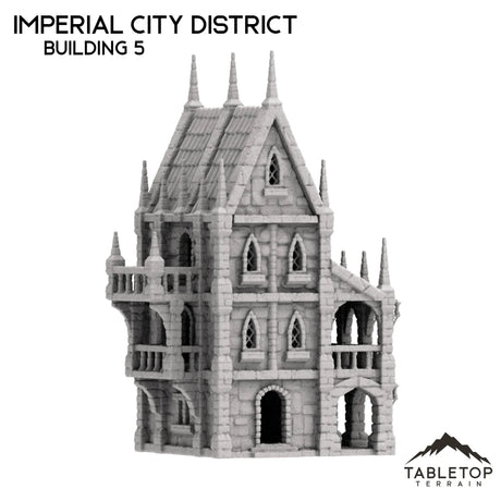 Tabletop Terrain Building 32mm / Building 5 Imperial City District