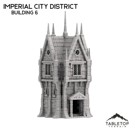 Tabletop Terrain Building 32mm / Building 6 Imperial City District