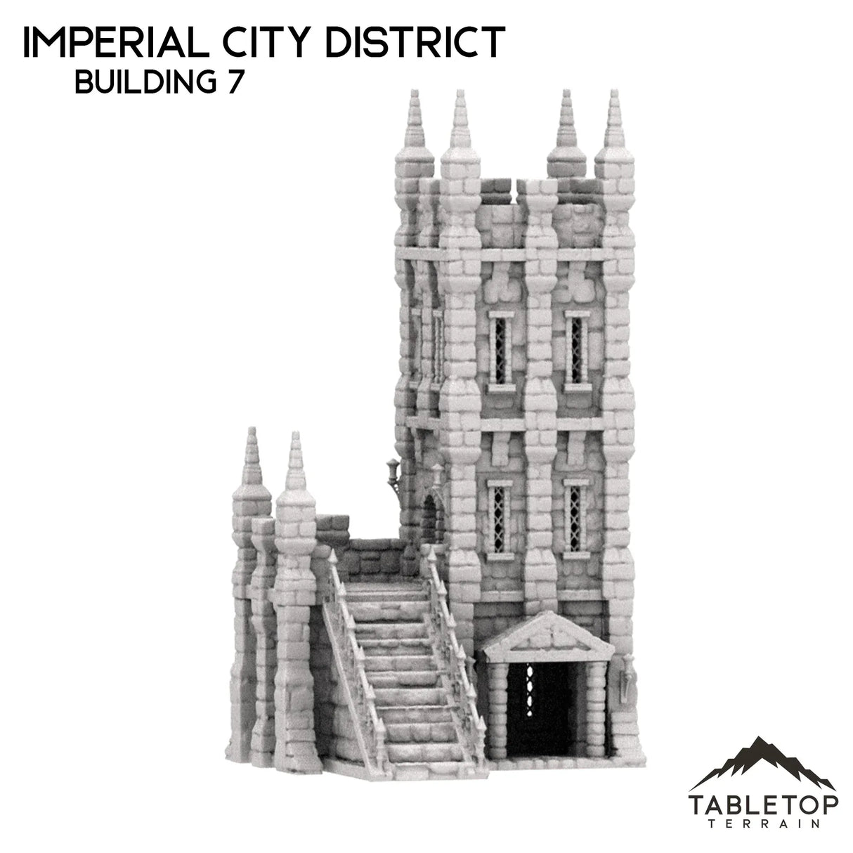 Tabletop Terrain Building 32mm / Building 7 Imperial City District