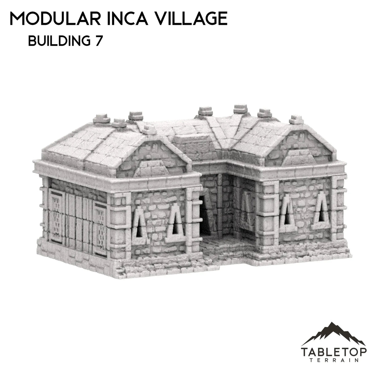 Tabletop Terrain Building 32mm / Building 7 Modular Inca Village
