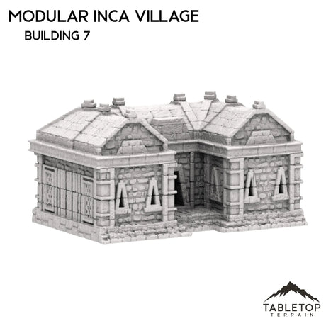 Tabletop Terrain Building 32mm / Building 7 Modular Inca Village