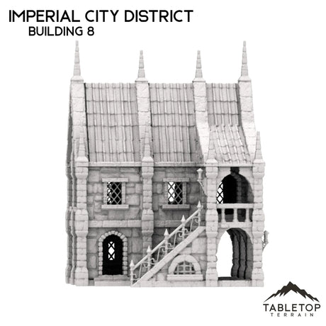 Tabletop Terrain Building 32mm / Building 8 Imperial City District