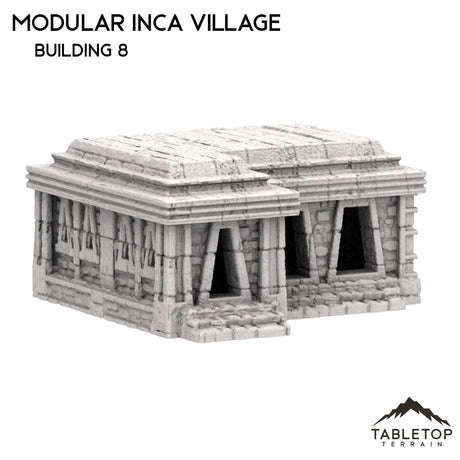 Tabletop Terrain Building 32mm / Building 8 Modular Inca Village