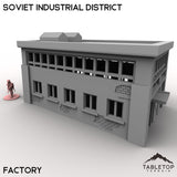 Tabletop Terrain Building 32mm / Factory Soviet Industrial District
