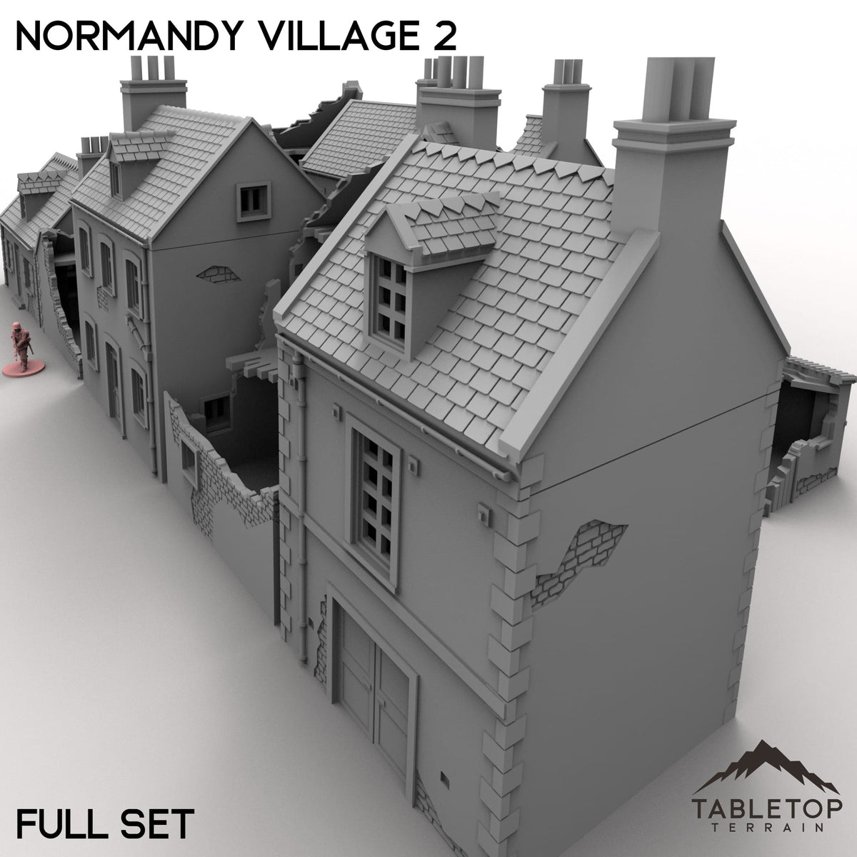 Battletech Color Normandy Village 2 β Tabletop Terrain