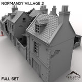 Tabletop Terrain Building 32mm / Full Set Normandy Village 2