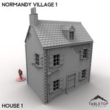 Tabletop Terrain Building 32mm / House 1 Normandy Village 1