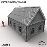 Tabletop Terrain Building 32mm / House 2 Soviet Rural Village