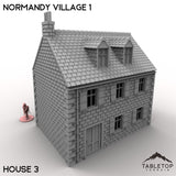 Tabletop Terrain Building 32mm / House 3 Normandy Village 1