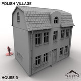 Tabletop Terrain Building 32mm / House 3 Polish Village