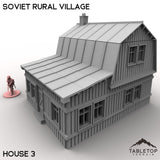 Tabletop Terrain Building 32mm / House 3 Soviet Rural Village