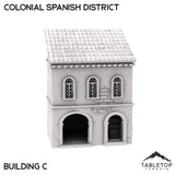Tabletop Terrain Building 32mm / House C Colonial Spanish District