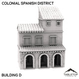Tabletop Terrain Building 32mm / House D Colonial Spanish District
