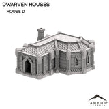 Tabletop Terrain Building 32mm / House D Dwarven Houses