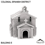 Tabletop Terrain Building 32mm / House E Colonial Spanish District