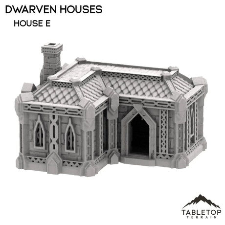Tabletop Terrain Building 32mm / House E Dwarven Houses
