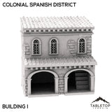 Tabletop Terrain Building 32mm / House I Colonial Spanish District