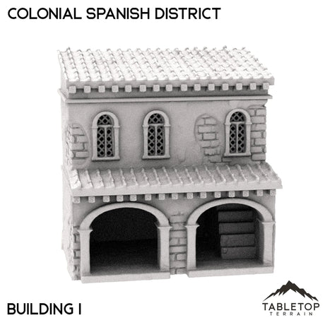 Tabletop Terrain Building 32mm / House I Colonial Spanish District