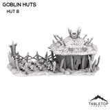 Tabletop Terrain Building 32mm / Hut B Goblin Huts