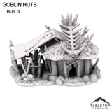 Tabletop Terrain Building 32mm / Hut D Goblin Huts