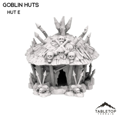 Tabletop Terrain Building 32mm / Hut E Goblin Huts