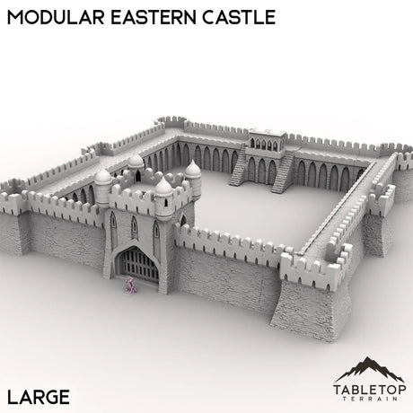 Tabletop Terrain Building 32mm / Large Modular Eastern Castle