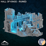 Tabletop Terrain Building 32mm / Ruined Hall of Kings - Kingdom of Tor Ithilas