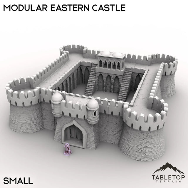 Tabletop Terrain Building 32mm / Small Modular Eastern Castle