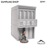 Tabletop Terrain Building 40mm / Dumpling Shop Bleecker Street City Block