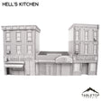 Tabletop Terrain Building 40mm / Full Set Hell's Kitchen City Block
