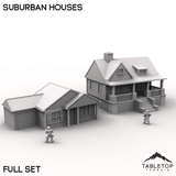 Suburban Houses – Tabletop Terrain Suburban Houses – Tabletop Terrain