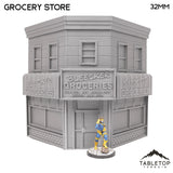 Tabletop Terrain Building 40mm / Grocery Store Bleecker Street City Block