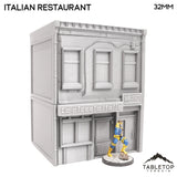 Tabletop Terrain Building 40mm / Italian Restaurant Bleecker Street City Block