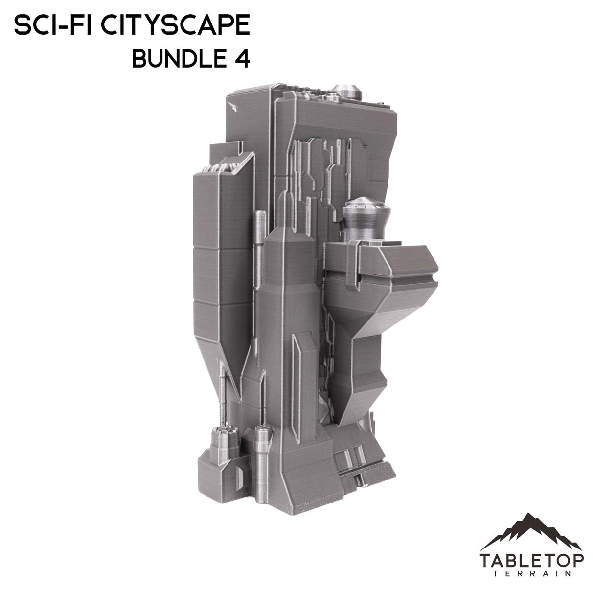 Tabletop Terrain Building 6mm Sci-Fi Cityscape Bundle 4